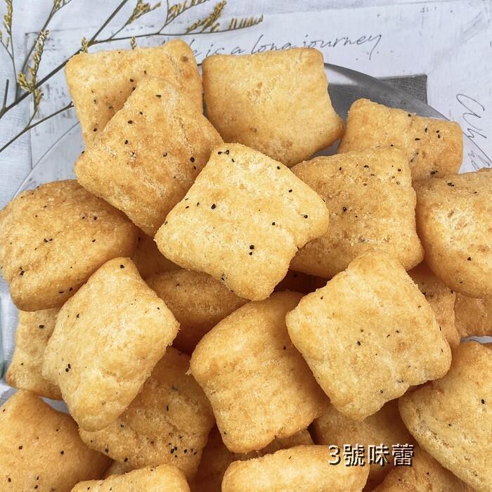 雞塊鬆餅(黑胡椒、海苔、巧克力、哇沙米)