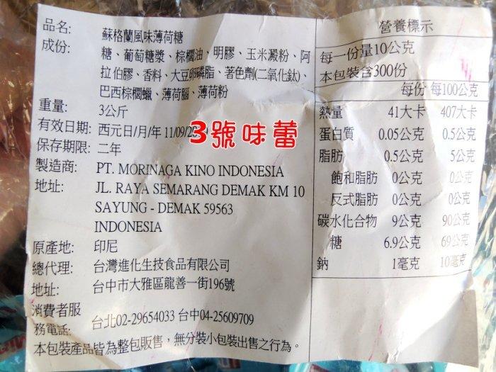 蘇格蘭軟糖(綜合水果、薄荷)