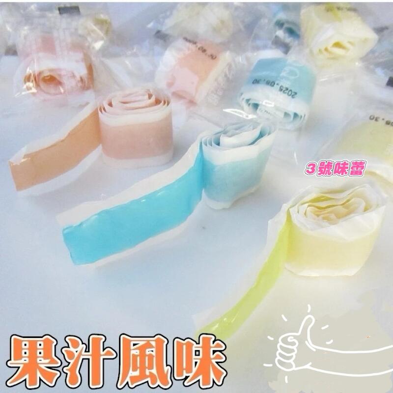 QQ捲帶糖(口味隨機)綜合果汁風味捲帶糖