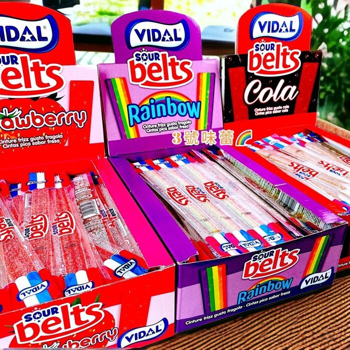 VIDAL彼糖樂酸扁帶軟糖(可樂、草莓、五色水果)