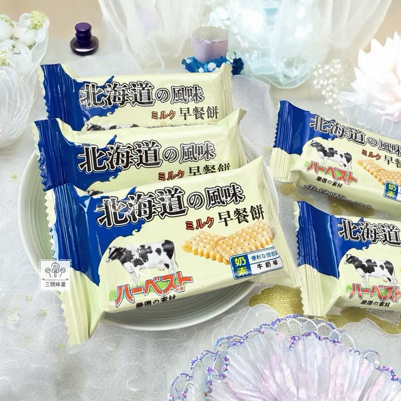 新世紀-北海道特濃牛奶早餐餅(奶素)