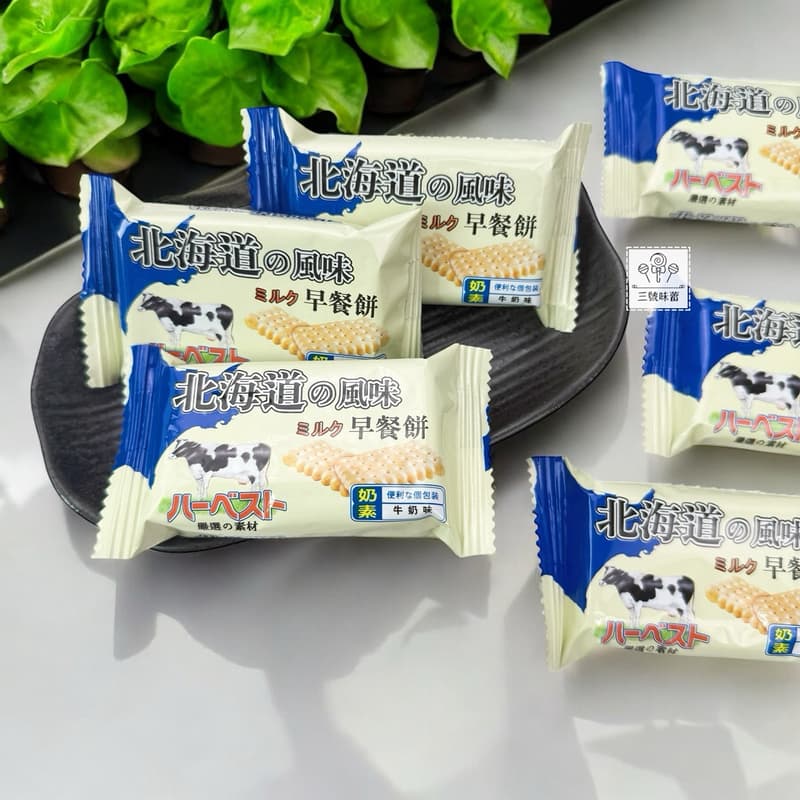 新世紀-北海道特濃牛奶早餐餅(奶素)