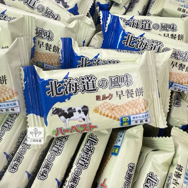 新世紀-北海道特濃牛奶早餐餅(奶素)