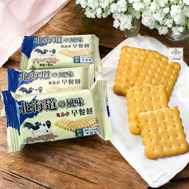 新世紀-北海道特濃牛奶早餐餅(奶素)