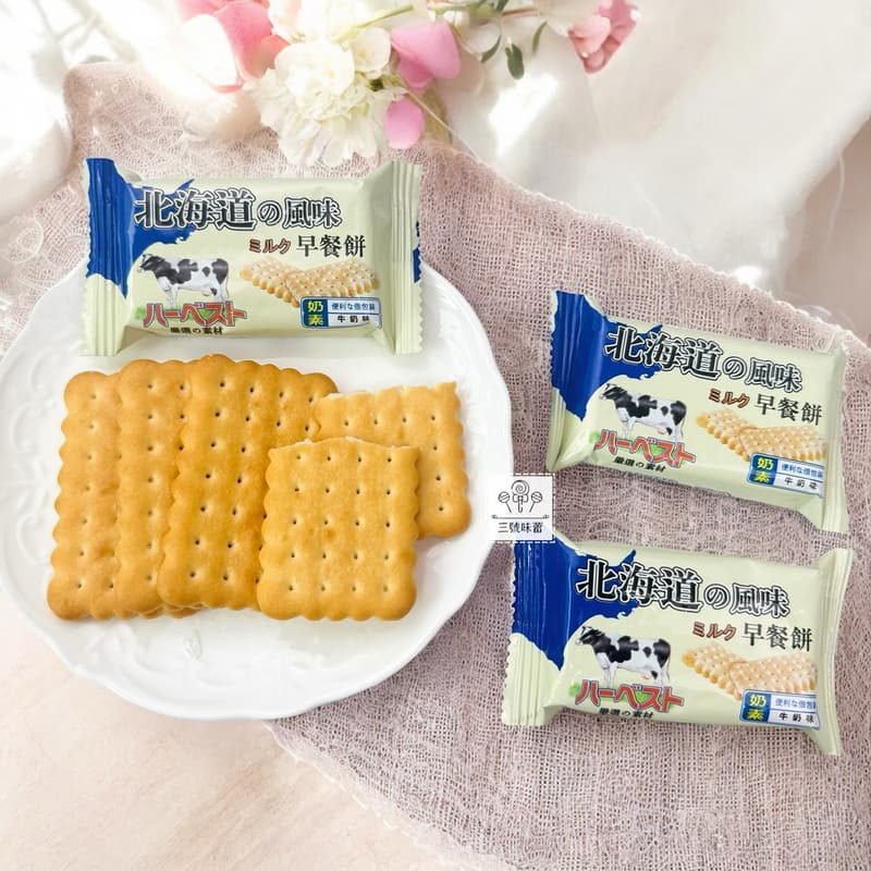 新世紀-北海道特濃牛奶早餐餅(奶素)