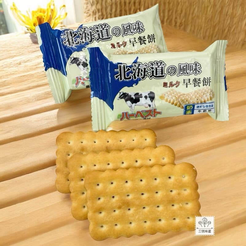 新世紀-北海道特濃牛奶早餐餅(奶素)