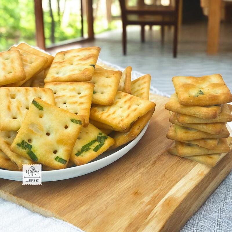 盛香珍 迷你蘇打餅-青蔥