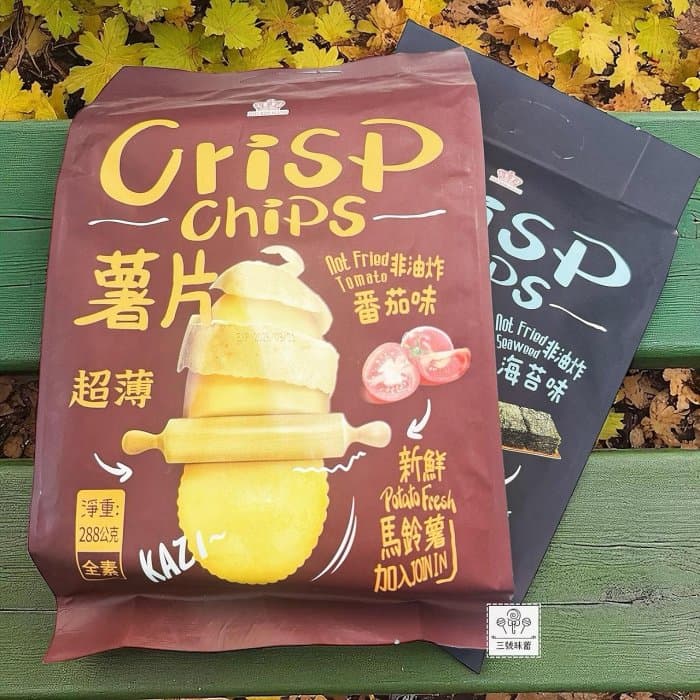 日日旺 超薄馬鈴薯片(番茄味、海苔味)