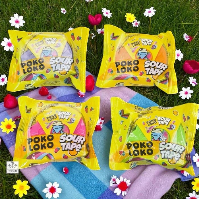 敬洋 POKO LOKO 炫彩酸甜捲尺軟糖