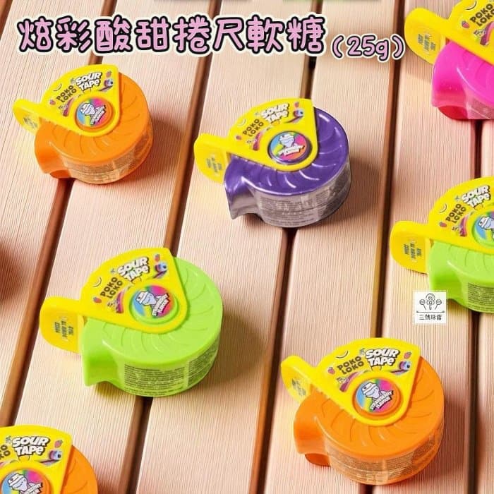 敬洋 POKO LOKO 炫彩酸甜捲尺軟糖