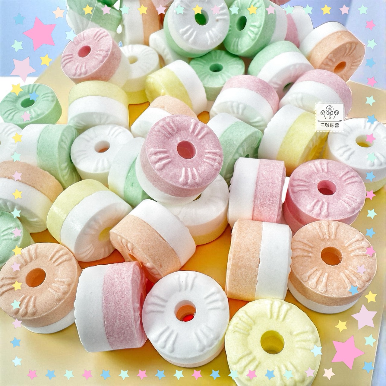 蓬萊寶島-圓形口哨糖 1000克/原封包