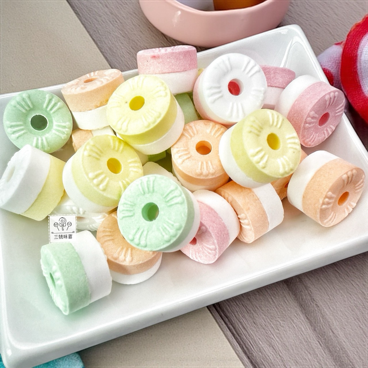 蓬萊寶島-圓形口哨糖 1000克/原封包