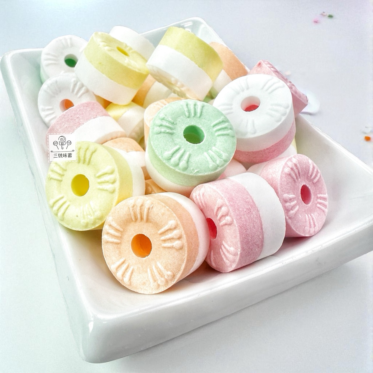 蓬萊寶島-圓形口哨糖 1000克/原封包