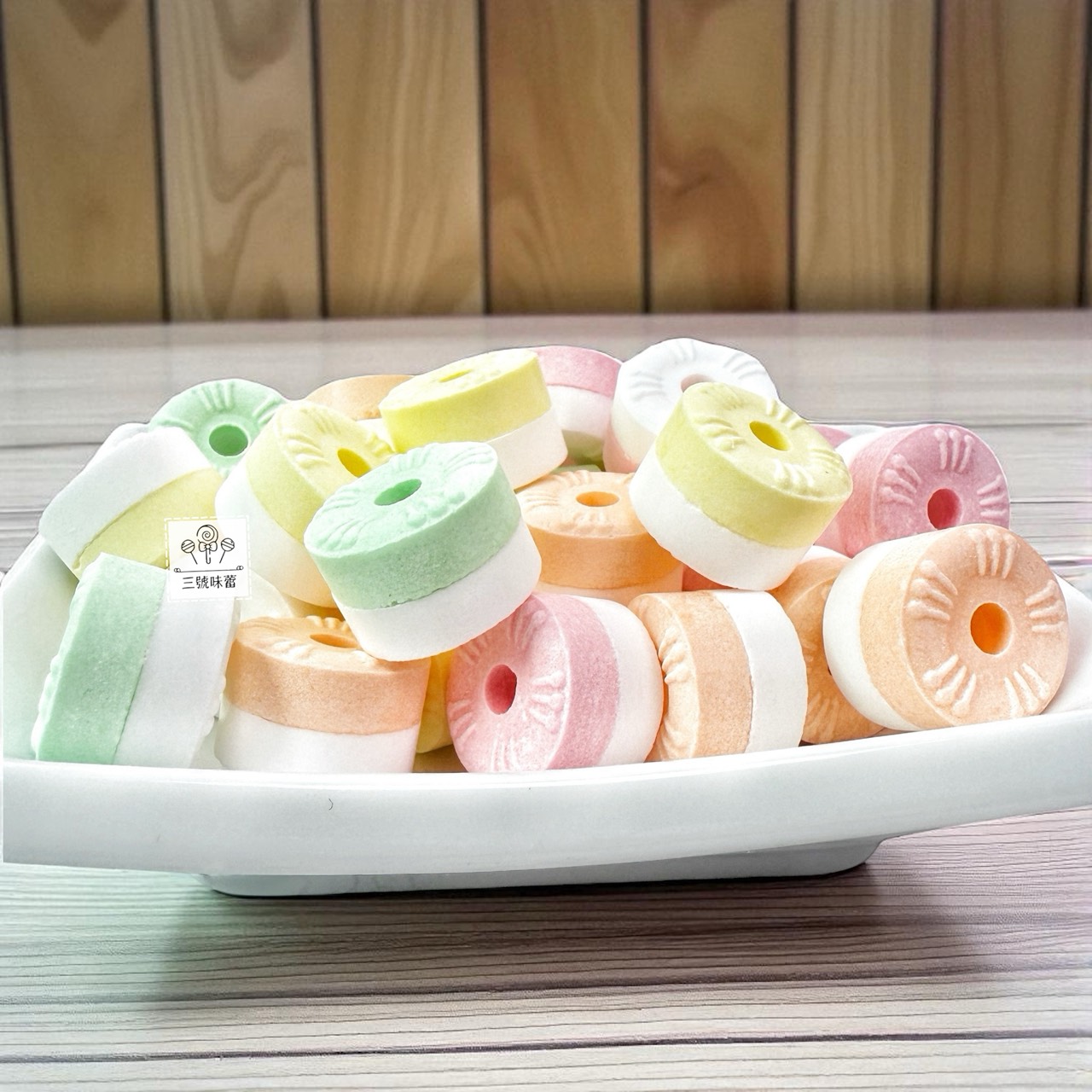 蓬萊寶島-圓形口哨糖 1000克/原封包