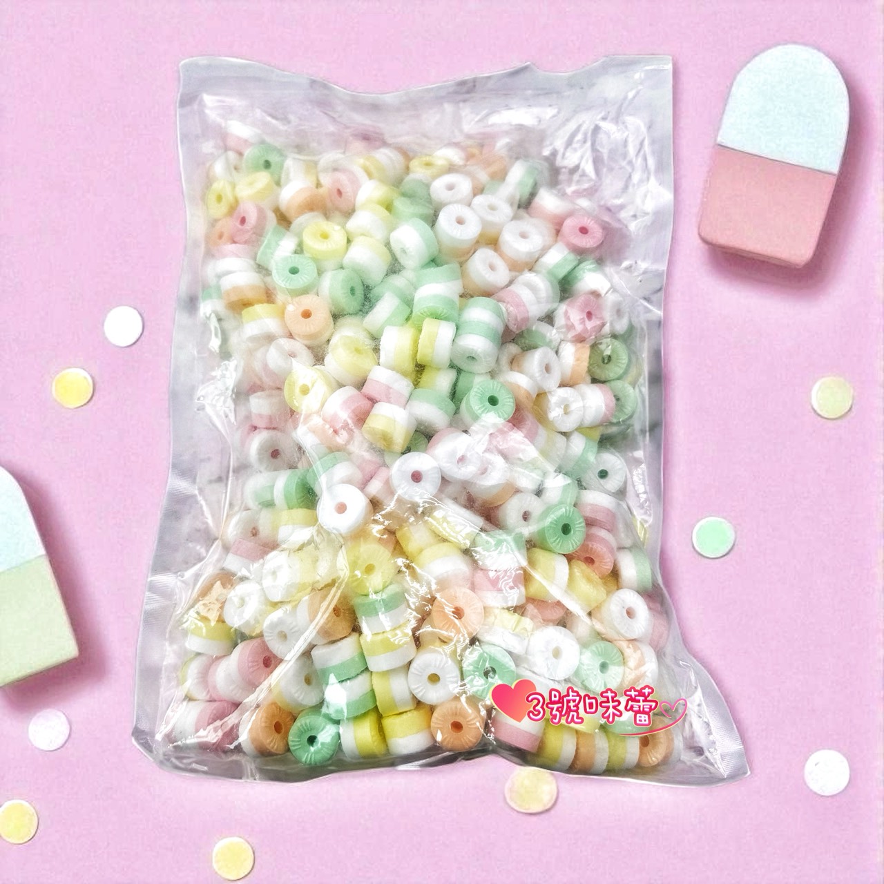 蓬萊寶島-圓形口哨糖 1000克/原封包