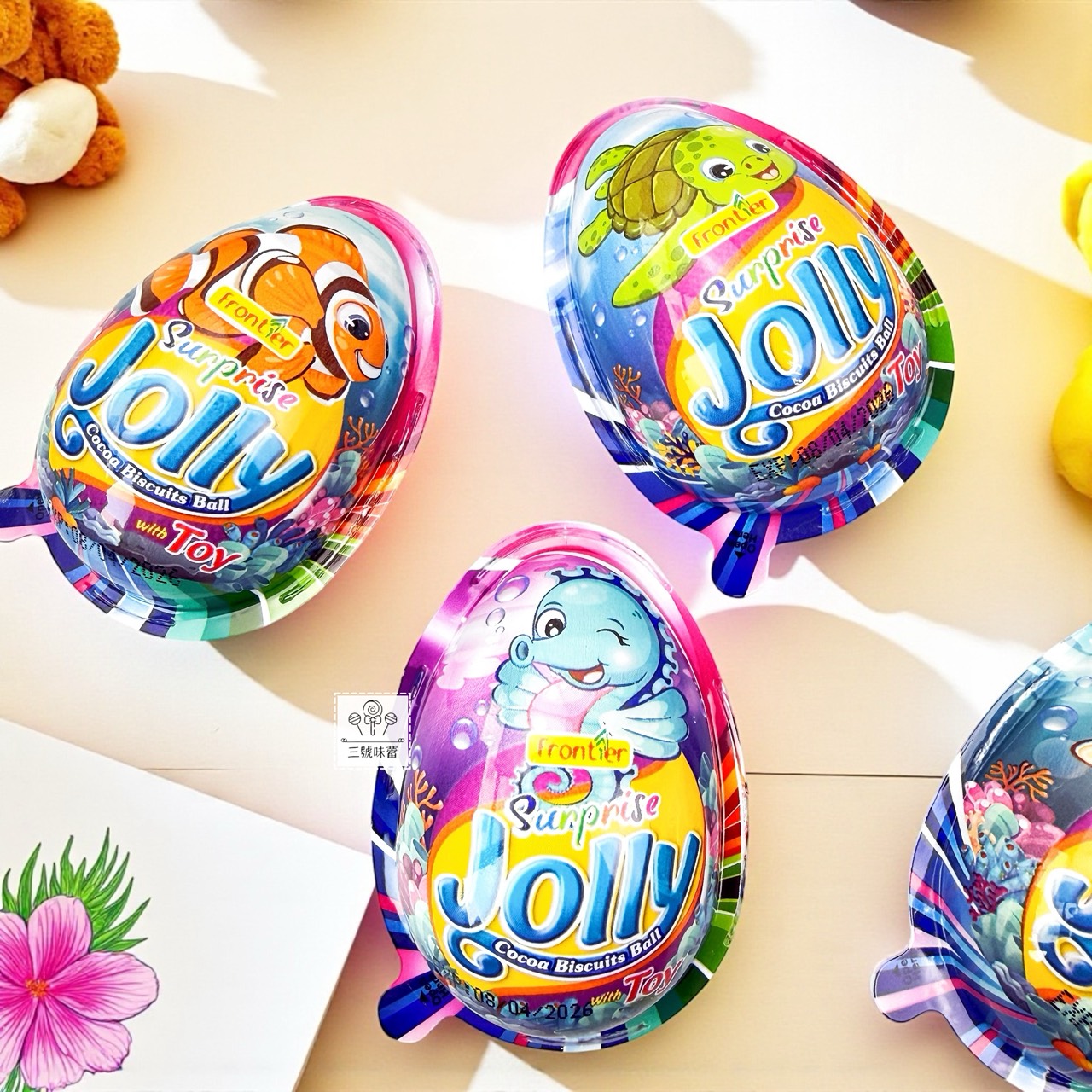 阿力驚喜蛋可可球