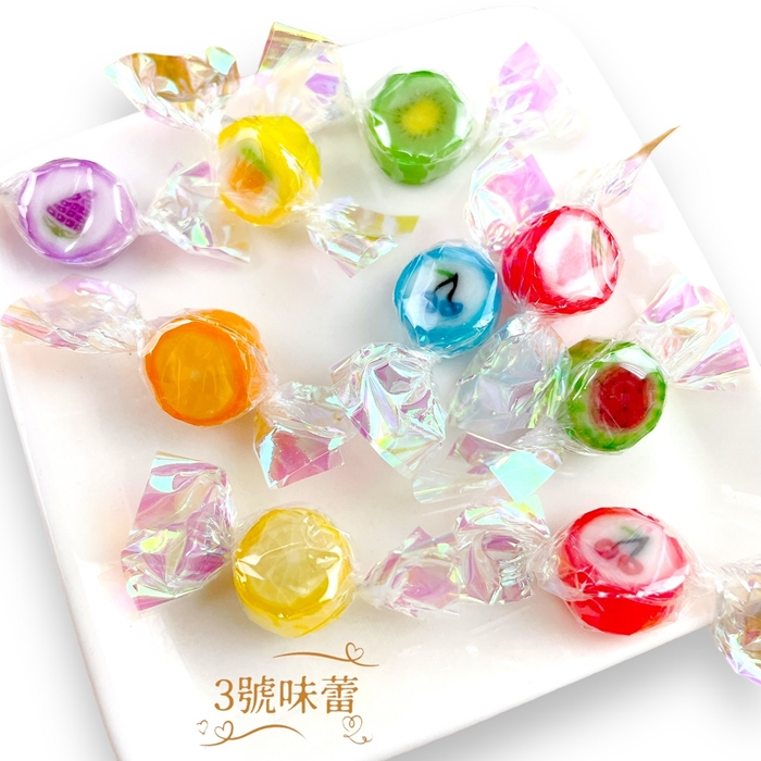 富勝-綜合口味小花糖 手工造型糖