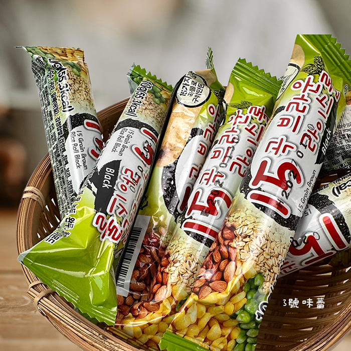 鴻津 脆捲15黑芝麻穀物捲